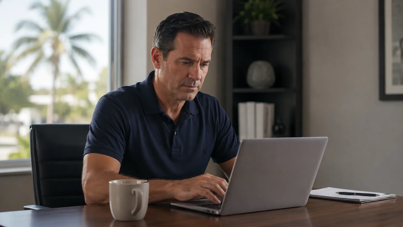Joe Susaña, Lightning Leads Pro founder, analyzing online reputation management strategies for Tampa HVAC companies